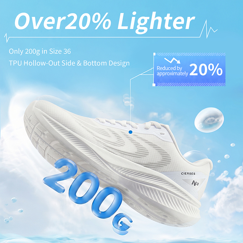 Reflective Night Running Shoes - Scarpe da Corsa CIERSES Traspiranti per