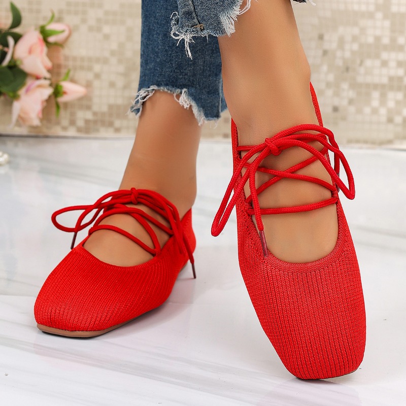 Heels - Scarpe Mary Jane piatte alla francese